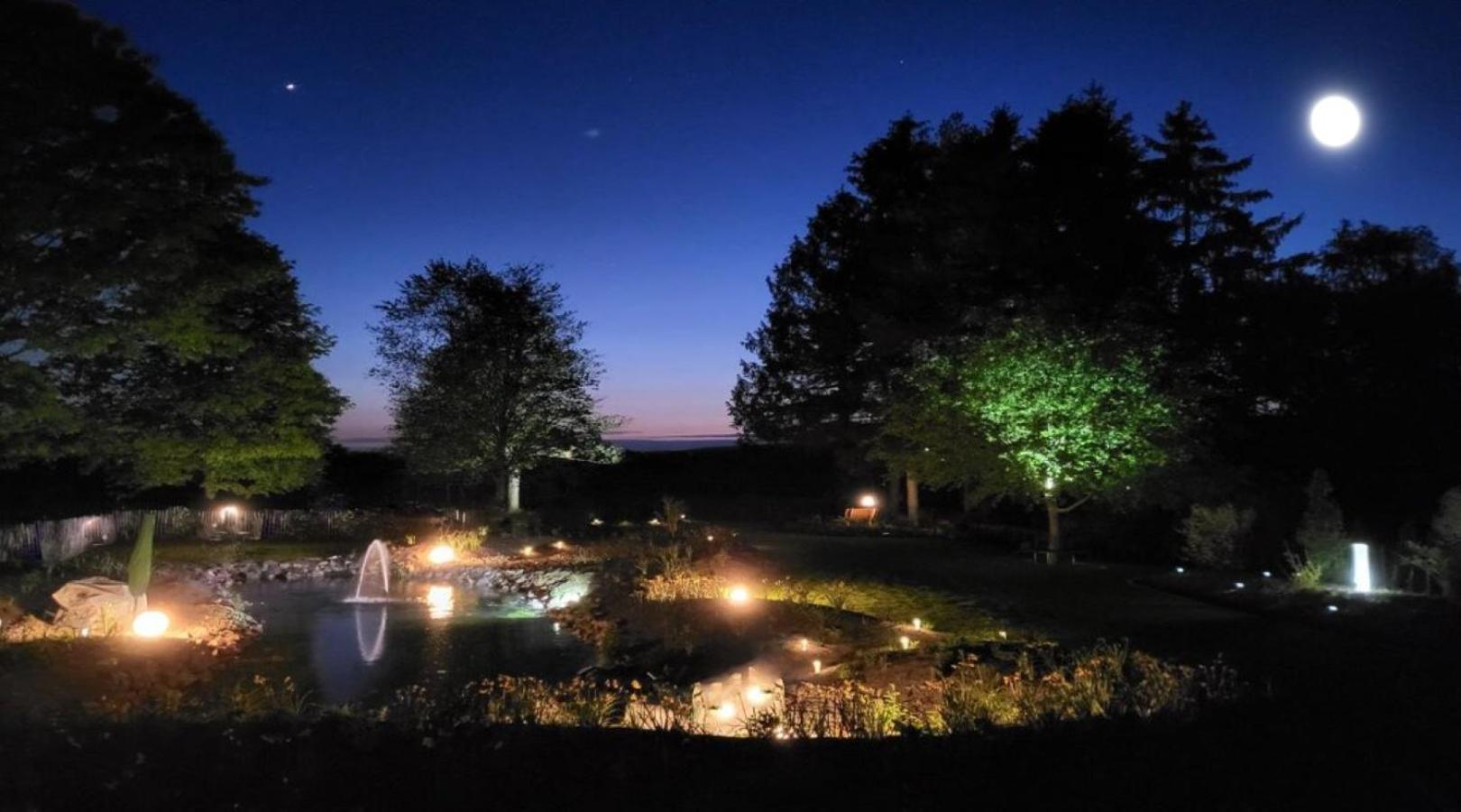 Komfort Ferienwohnungen Mit Wellness-Garten - Gaestehaus Am Bachlauf - Losheim Am See Esterno foto